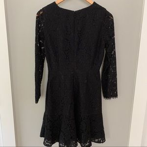 NWT J. Crew Black Lace Cocktail Dress